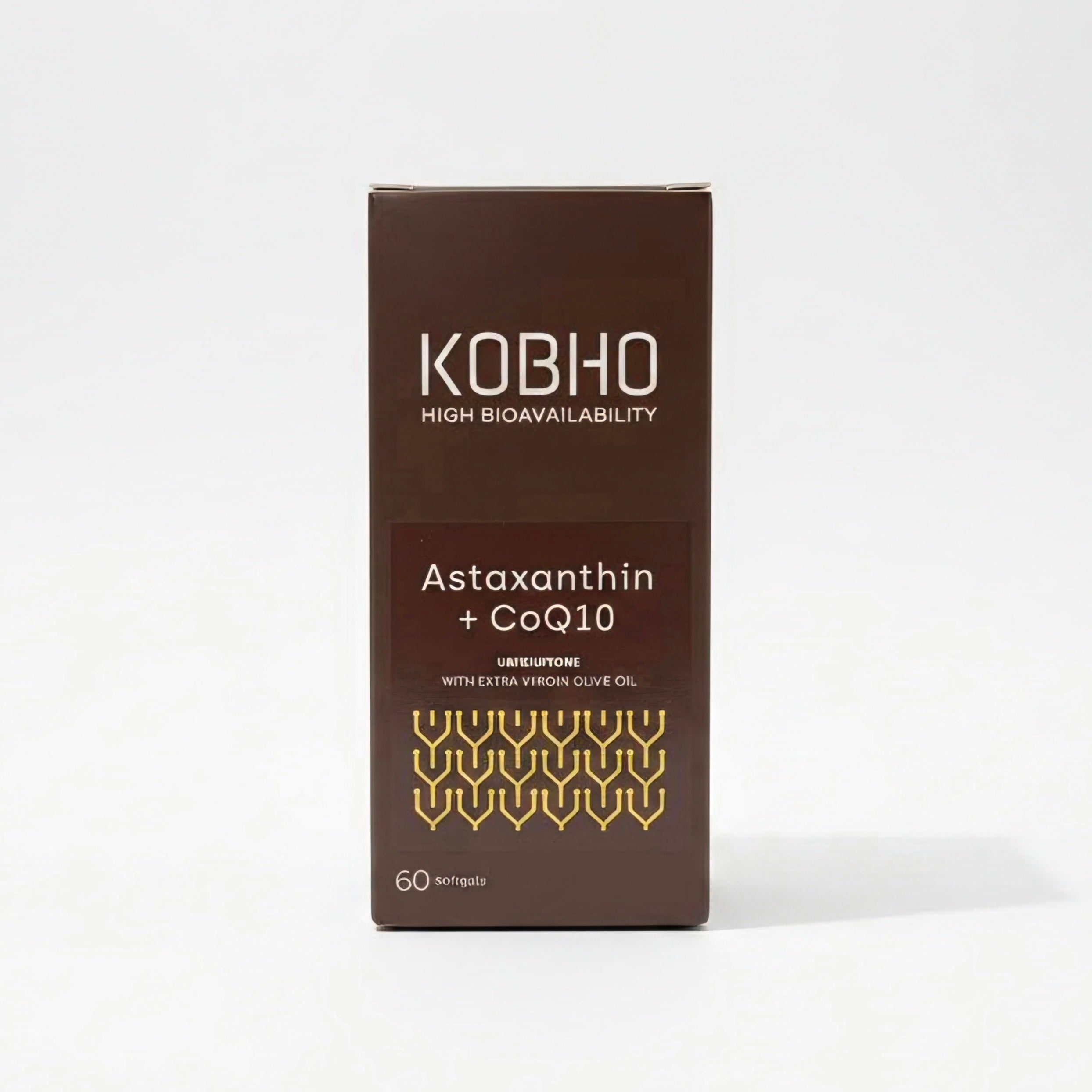 Astaxanthin + CoQ10 Kobho 60 cápsulas