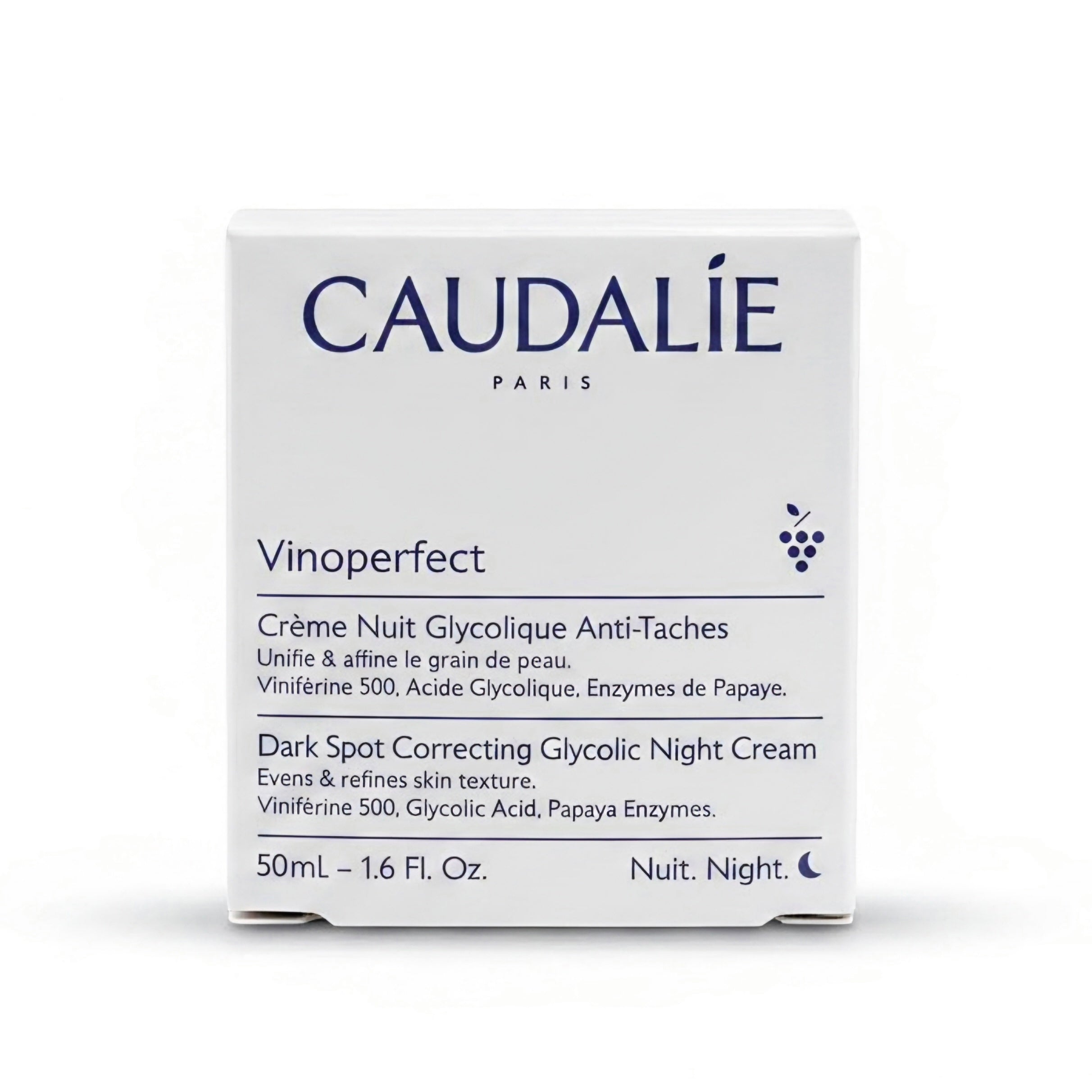 Crema de noche Vinoperfect Caudalie 50ml